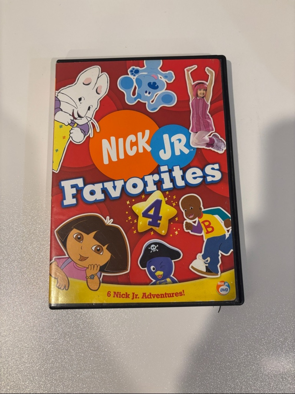 Nickelodeon Nick Jr. Favorites 4 DVD - Red, Orange, Blue